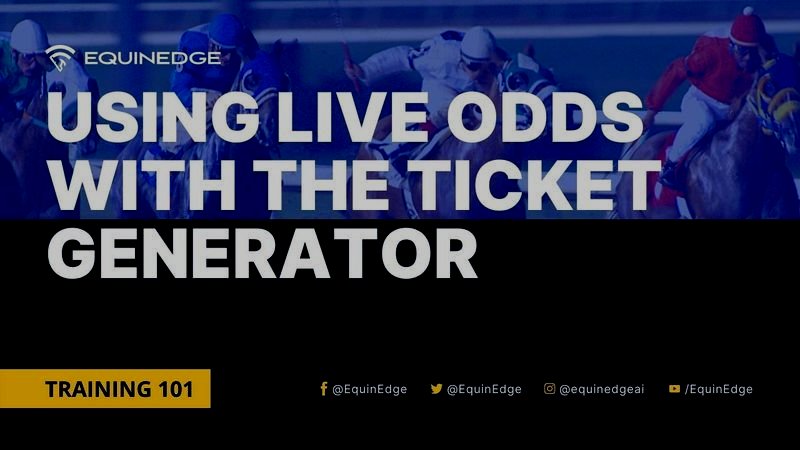 Using Live Odds with the Ticket Generator