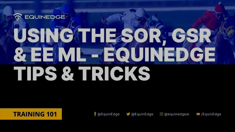 Using the SoR, GSR & EE ML