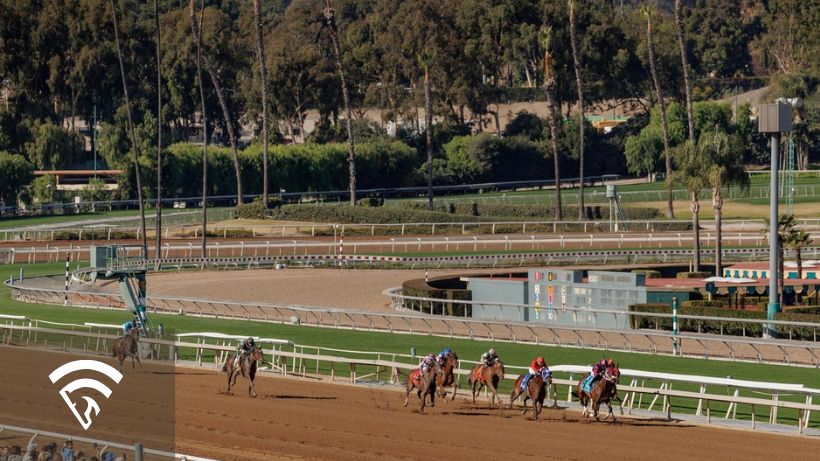 Santa Anita Derby at the Santa Anita race track