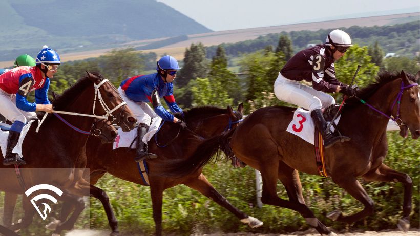 Horses racing represent distance suitability in horse racing